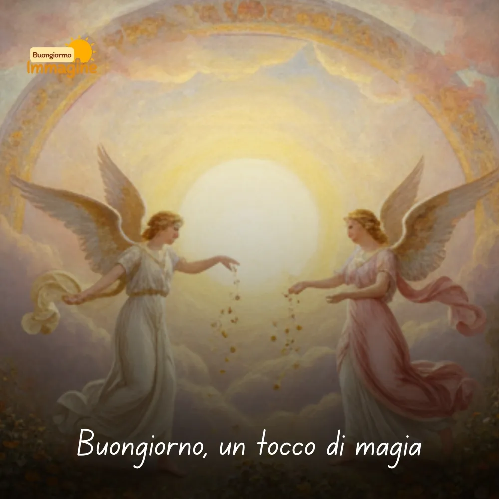 Buongiorno, un tocco di magia
