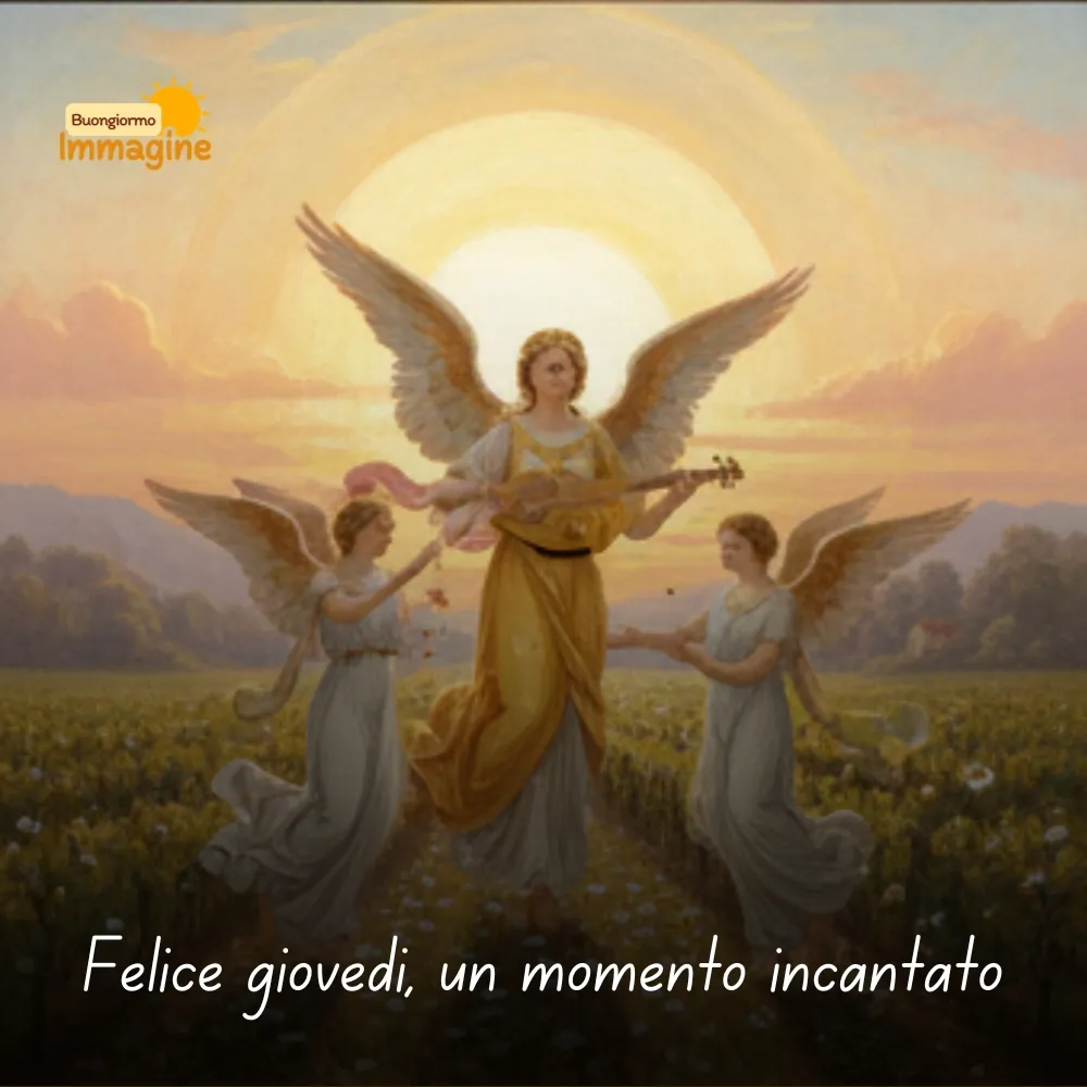 Felice gioved&igrave;, un momento incantato