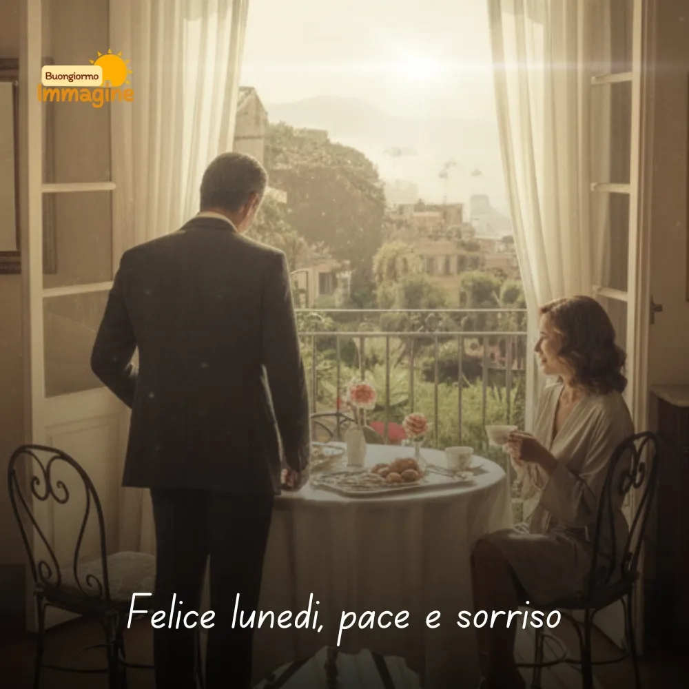 Felice luned&igrave;, pace e sorriso