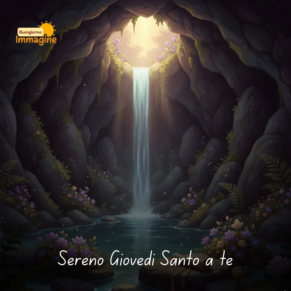 Sereno Gioved&igrave; Santo a te