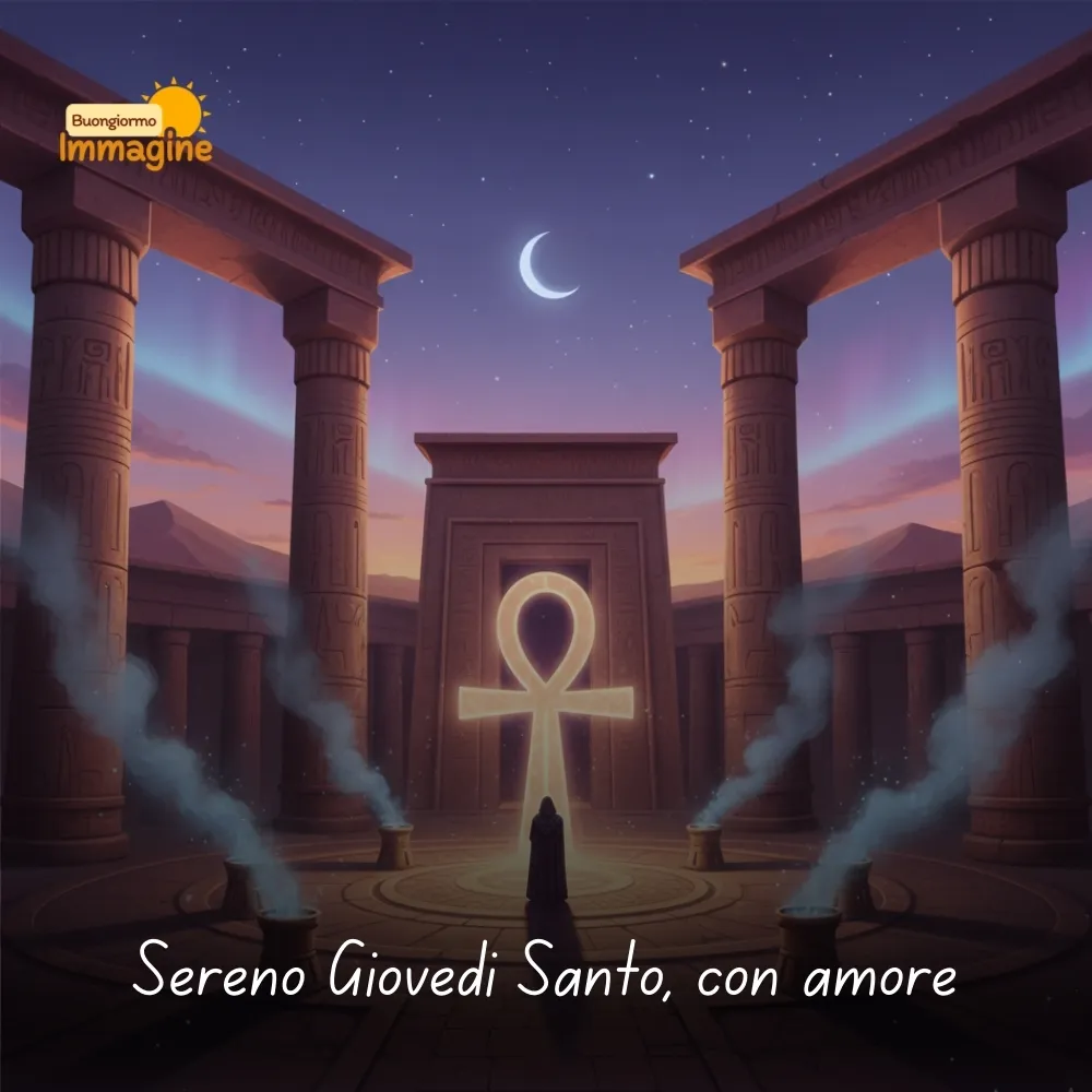 Sereno Gioved&igrave; Santo, con amore