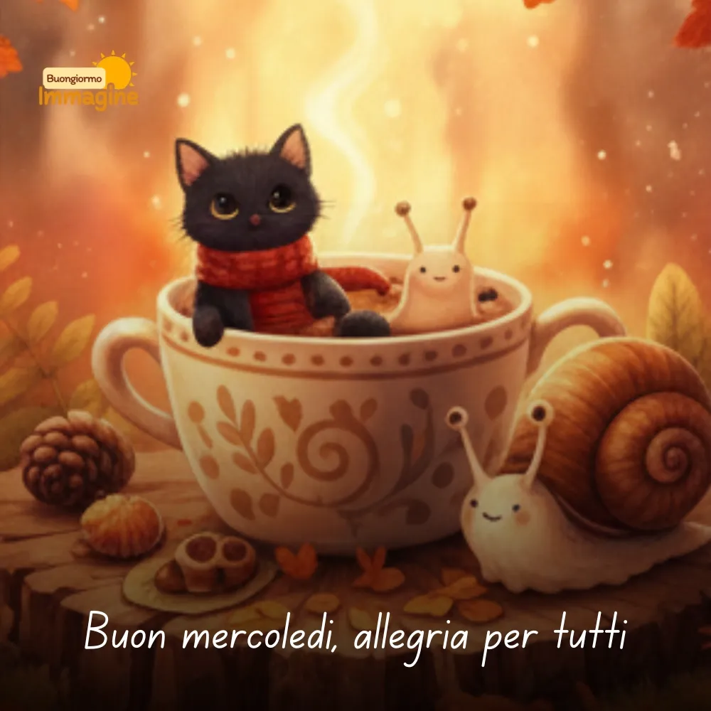 Buon mercoled&igrave;, allegria per tutti