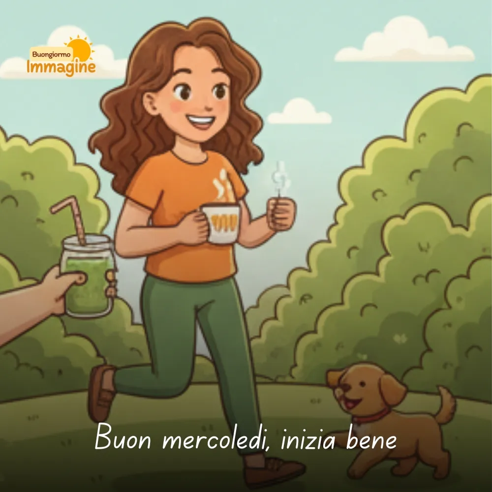 Buon mercoled&igrave;, inizia bene