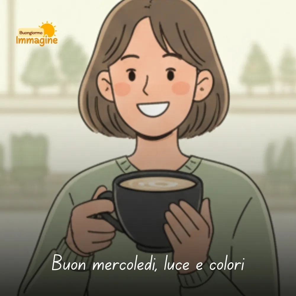 Buon mercoled&igrave;, luce e colori