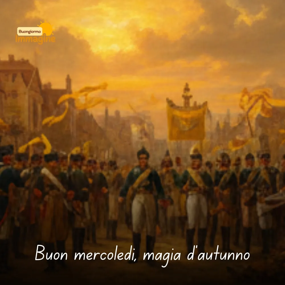 Buon mercoled&igrave;, magia d&rsquo;autunno