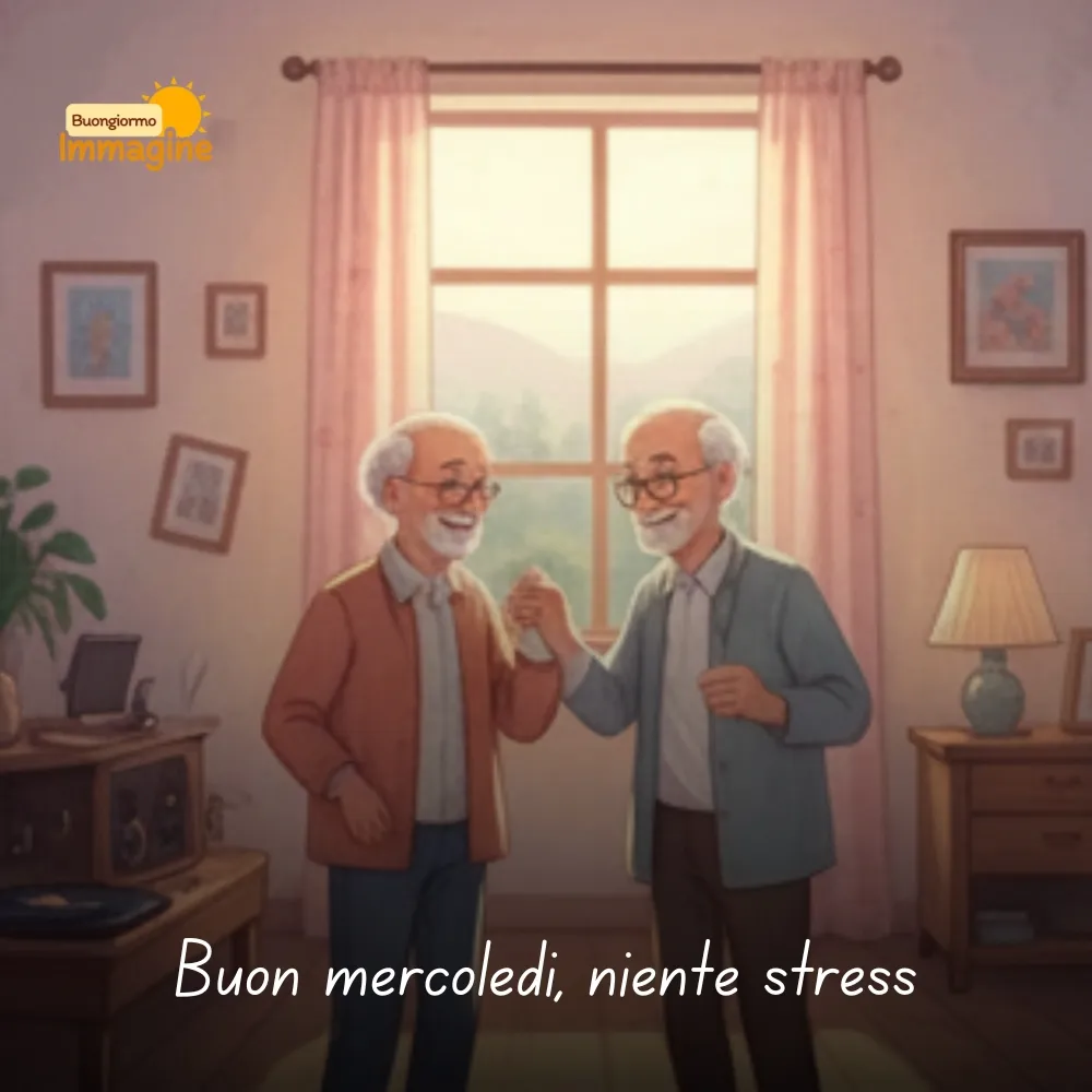 Buon mercoled&igrave;, niente stress
