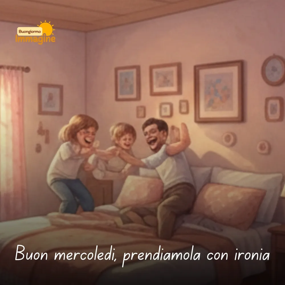 Buon mercoled&igrave;, prendiamola con ironia