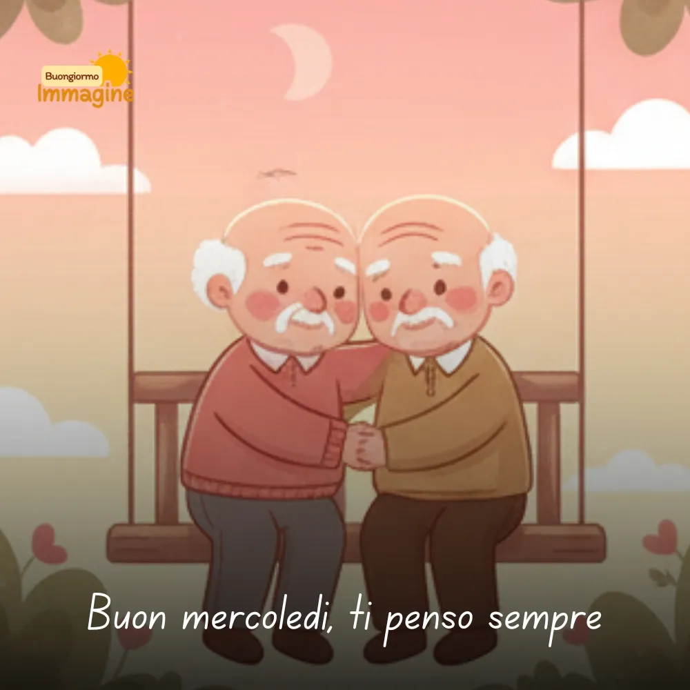 Buon mercoled&igrave;, ti penso sempre