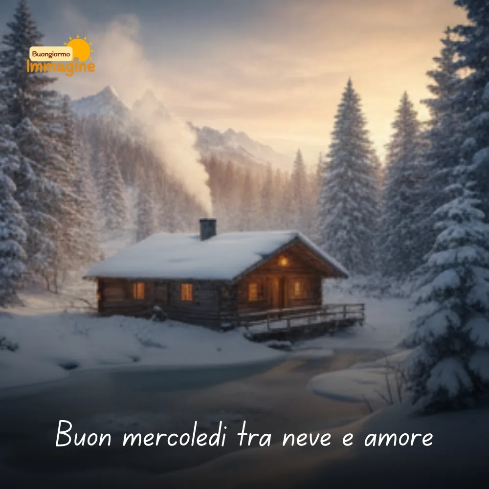 Buon mercoled&igrave; tra neve e amore