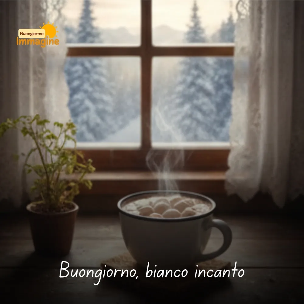 Buongiorno, bianco incanto