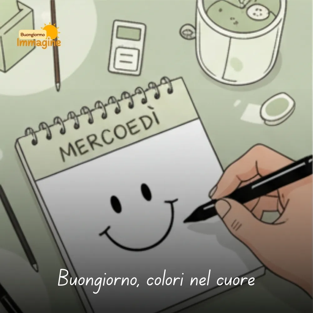 Buongiorno, colori nel cuore