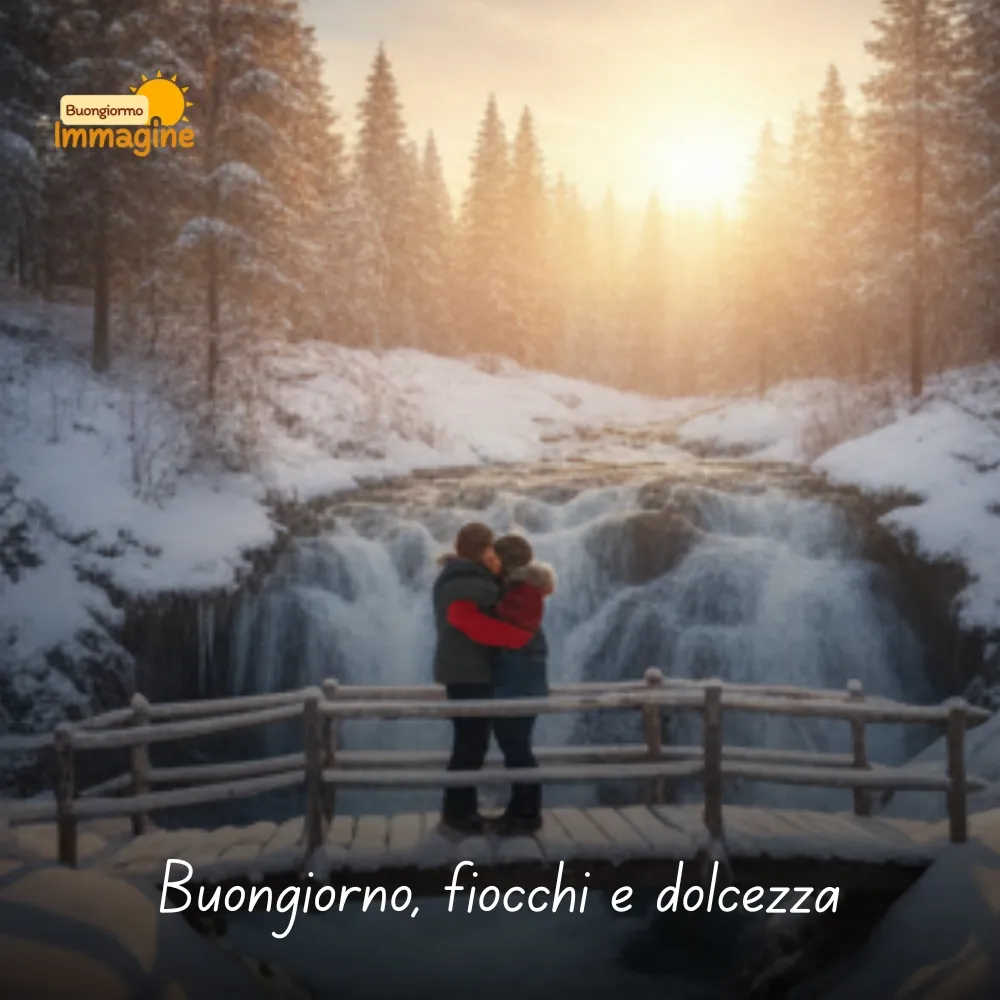 Buongiorno, fiocchi e dolcezza