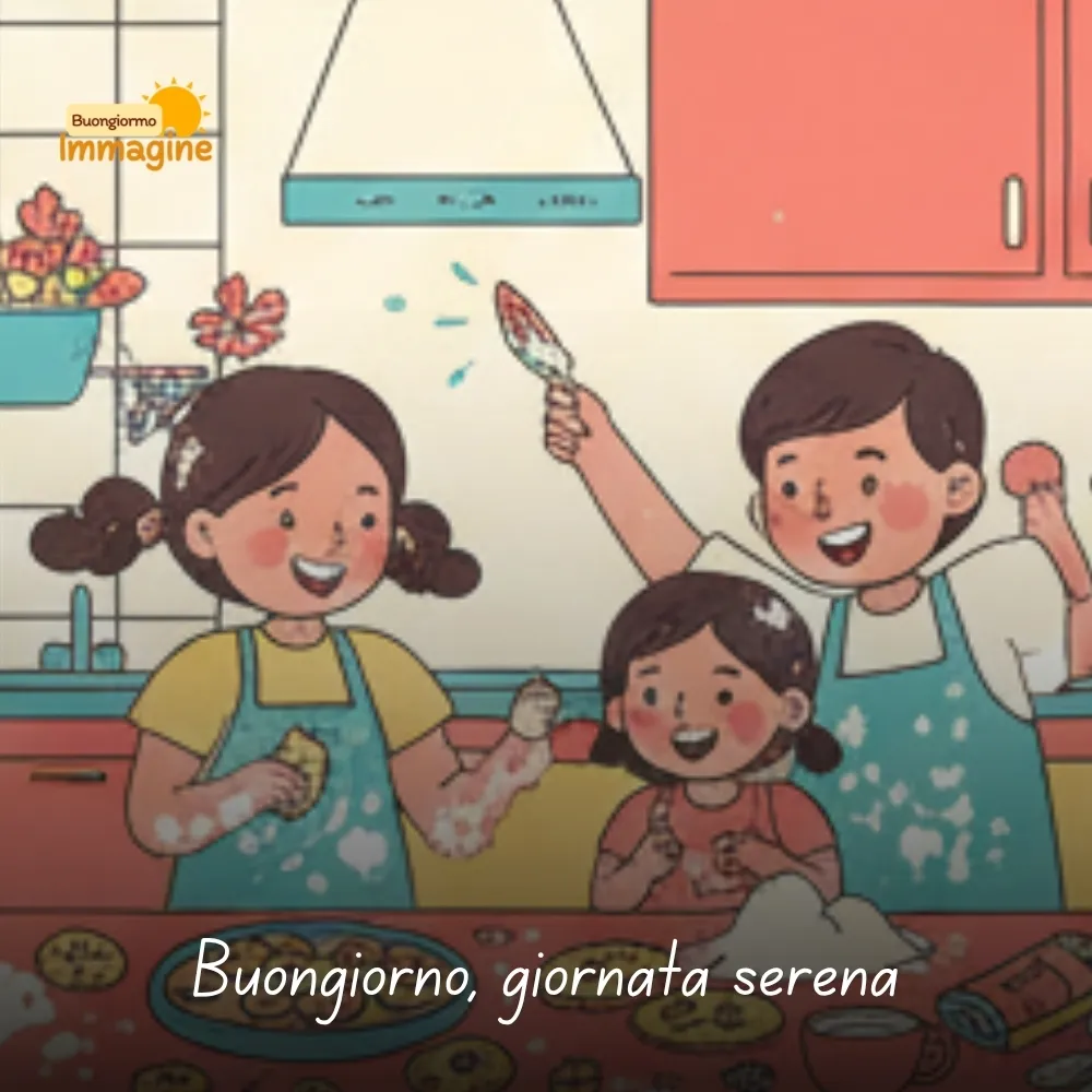 Buongiorno, giornata serena