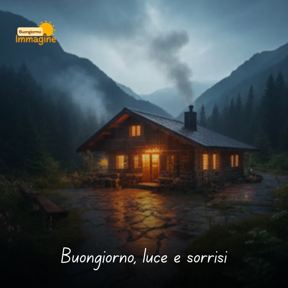 Buongiorno, luce e sorrisi