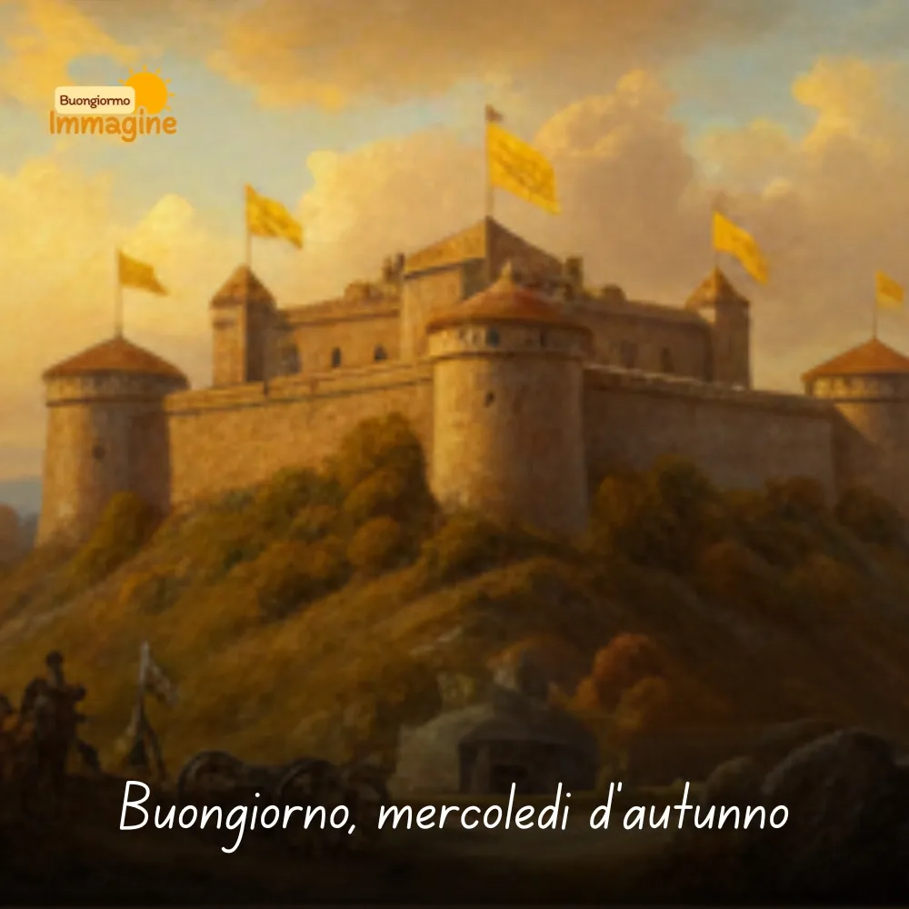 Buongiorno, mercoled&igrave; d&rsquo;autunno