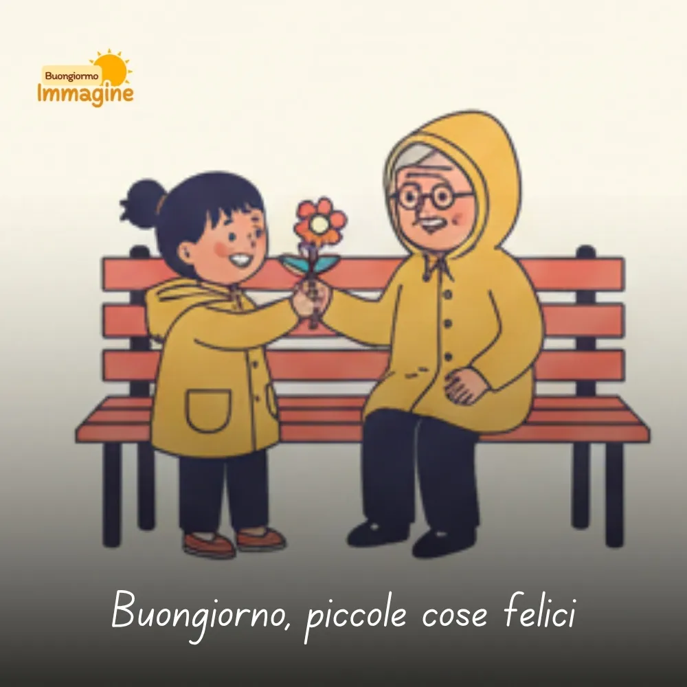 Buongiorno, piccole cose felici