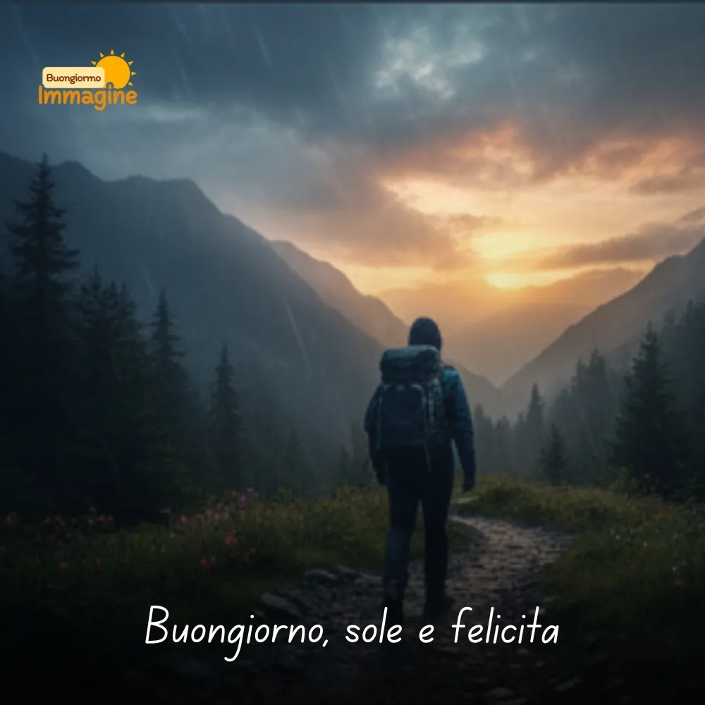 Buongiorno, sole e felicit&agrave;