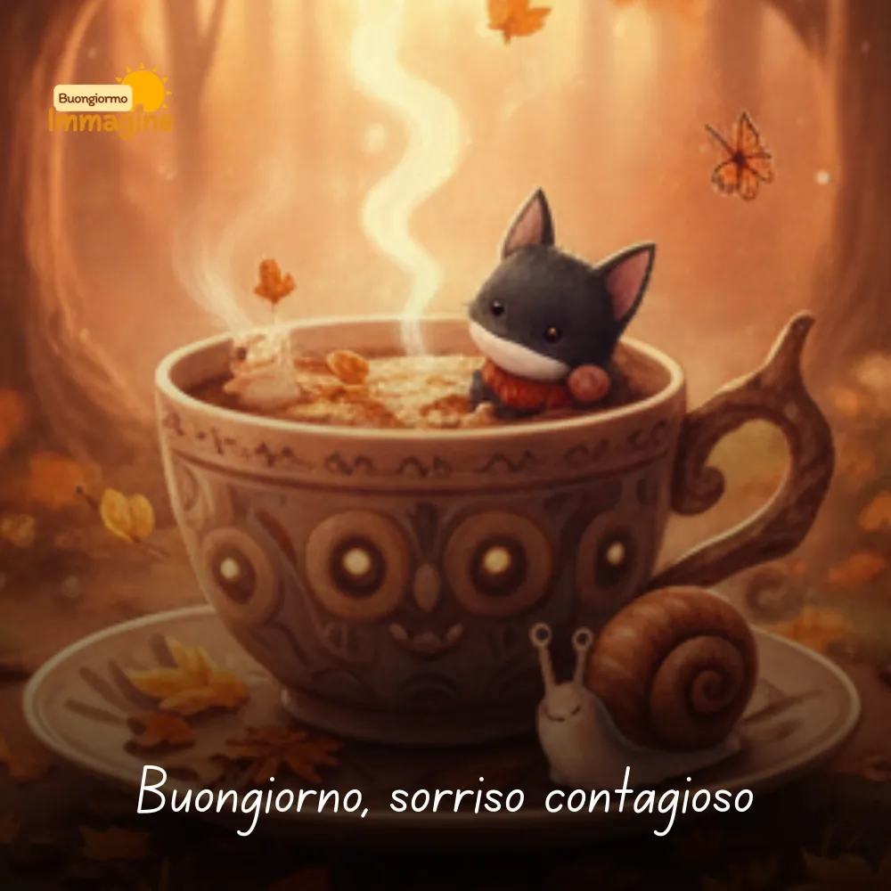 Buongiorno, sorriso contagioso