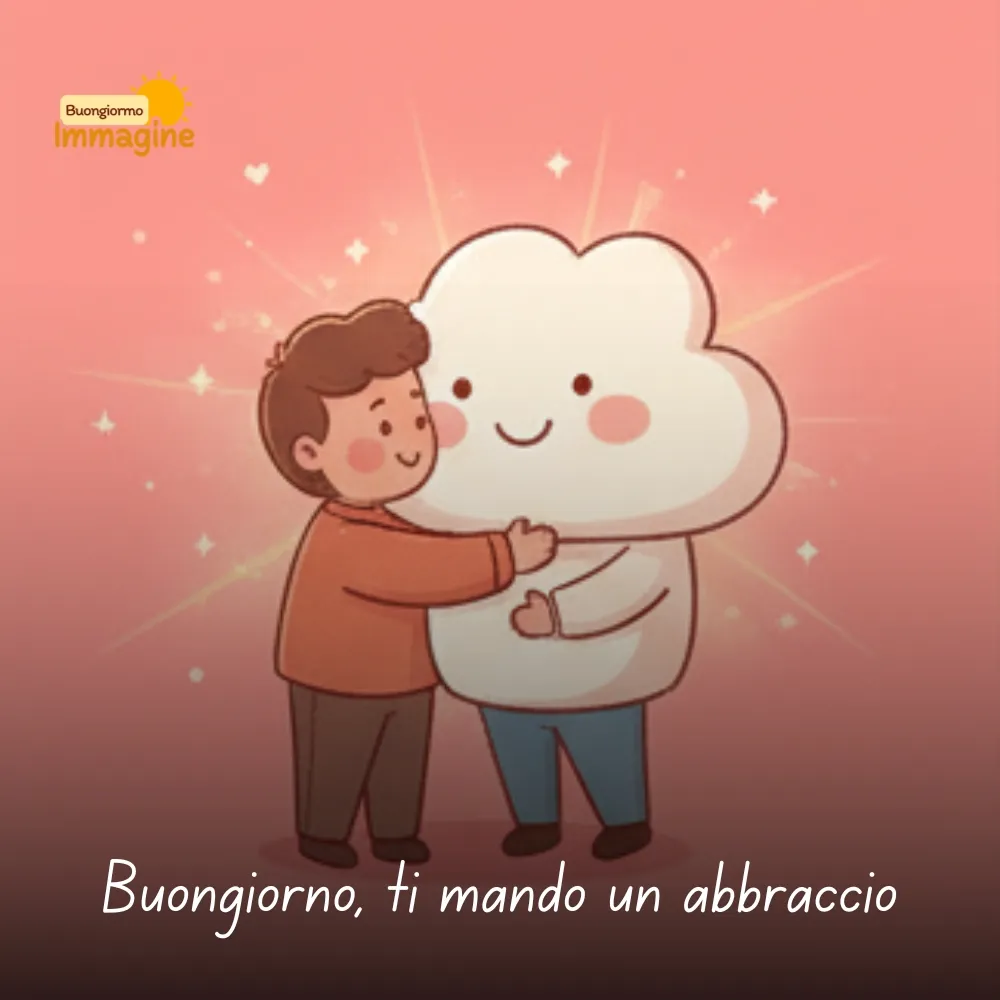 Buongiorno, ti mando un abbraccio
