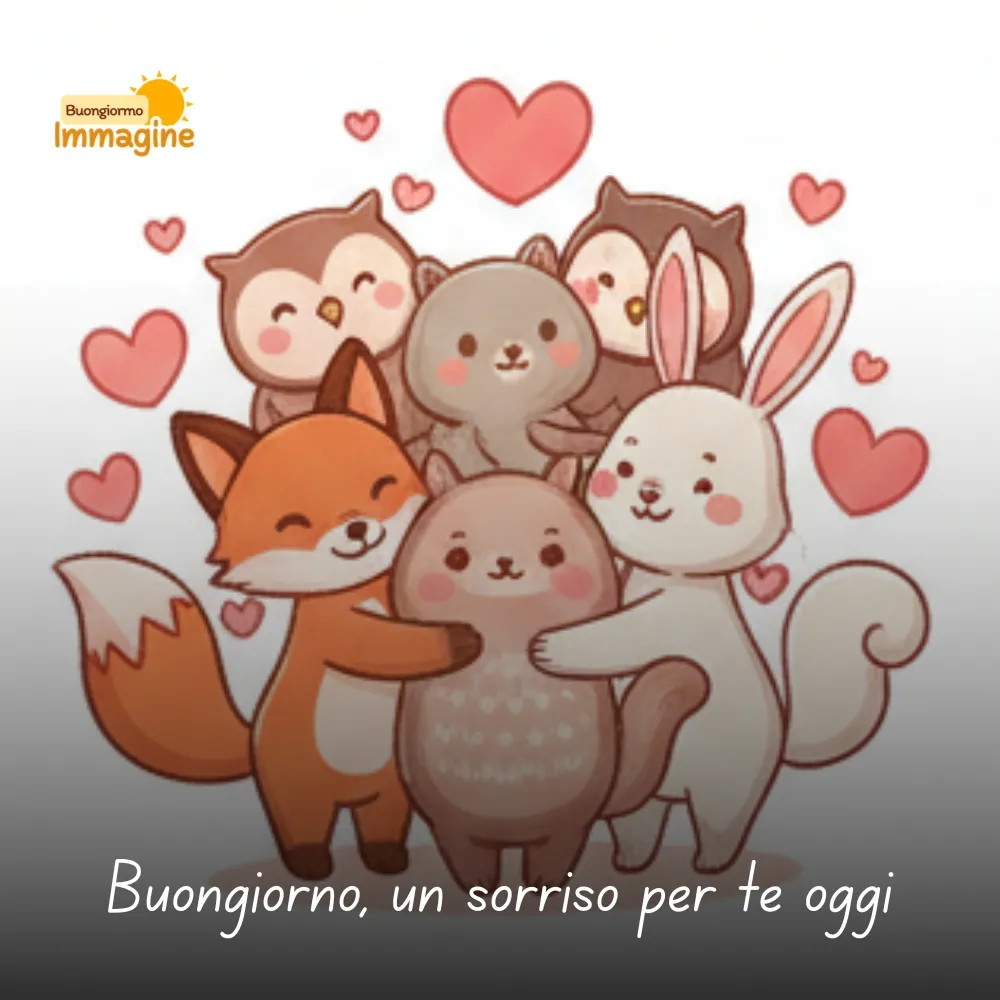 Buongiorno, un sorriso per te oggi