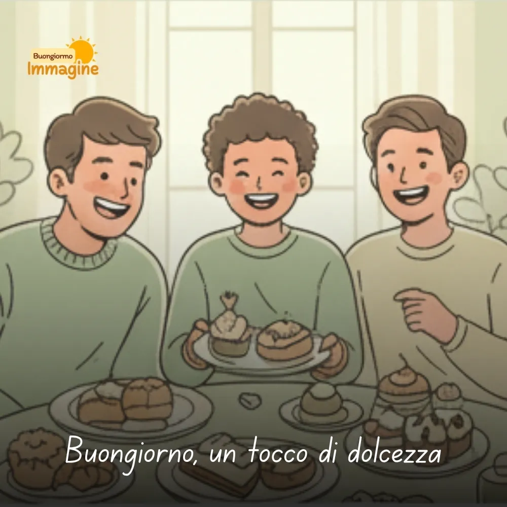 Buongiorno, un tocco di dolcezza