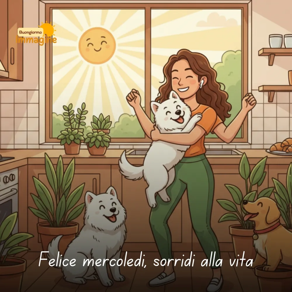 Felice mercoled&igrave;, sorridi alla vita