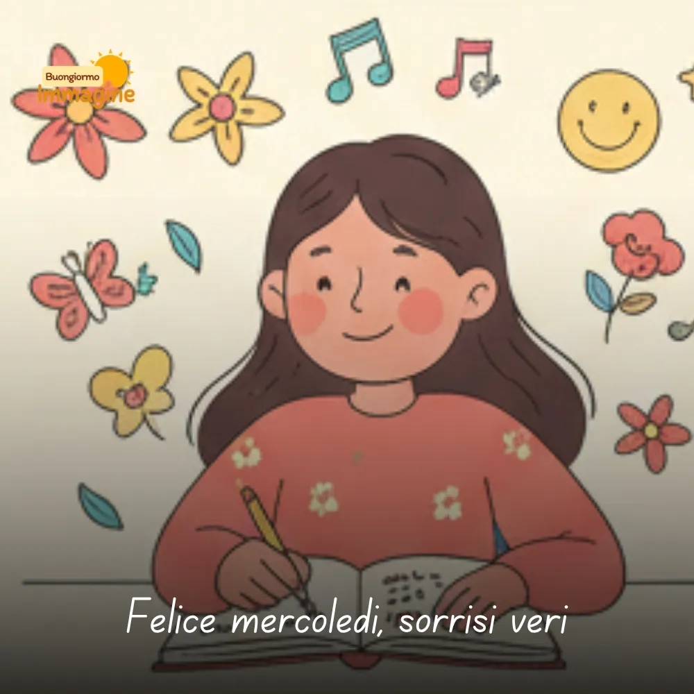 Felice mercoled&igrave;, sorrisi veri