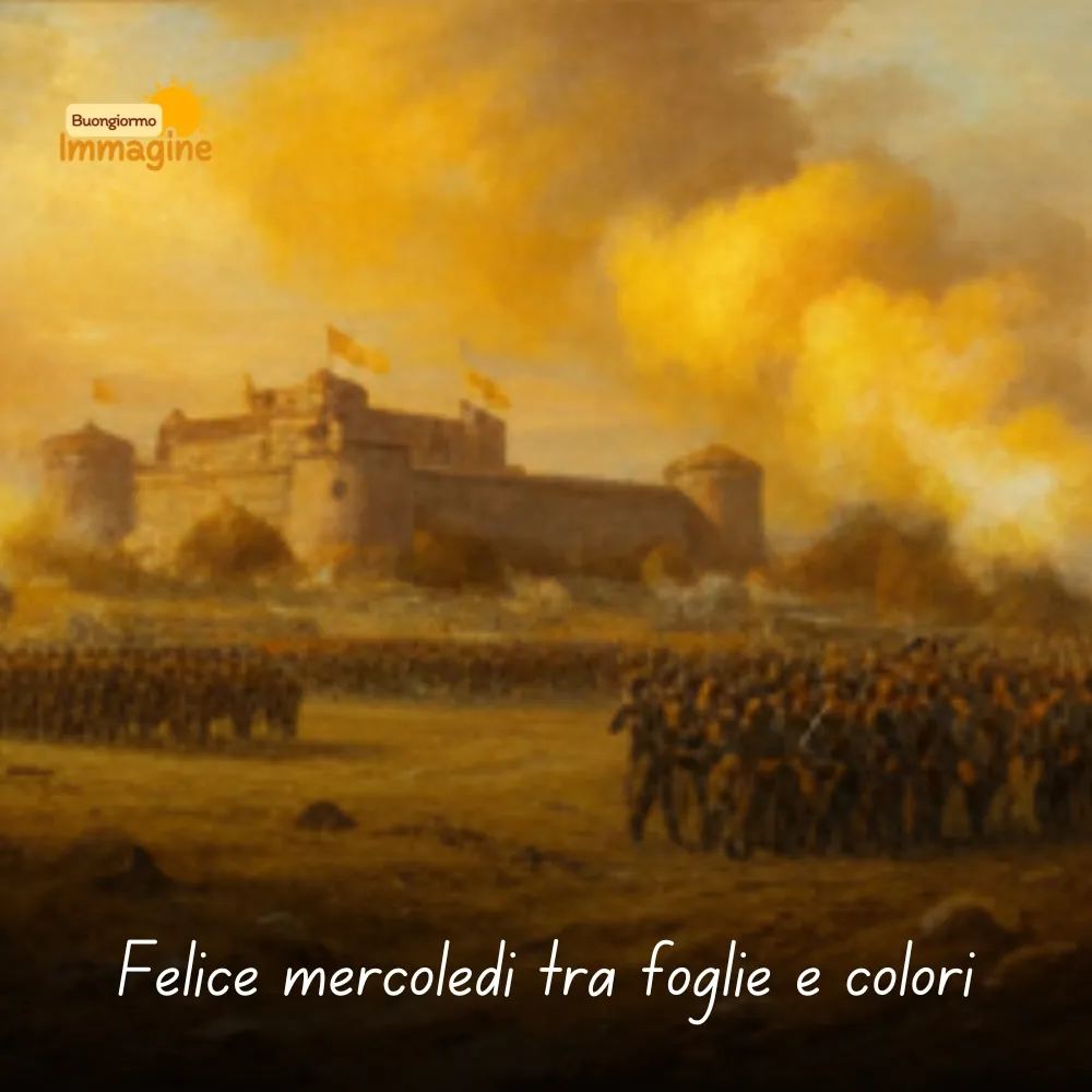 Felice mercoled&igrave; tra foglie e colori