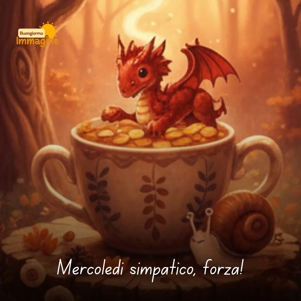 Mercoled&igrave; simpatico, forza!